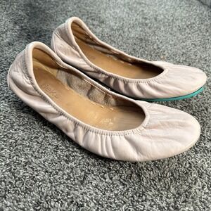 Tieks By Gavrieli Ballet Flats Womens Sz 9 Nude Pink Leather Shoes